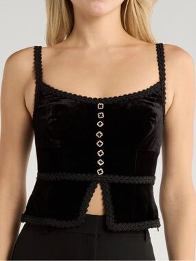 NWT Reformation Minna Velvet Camisole 6